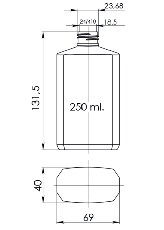 Flacon cosmetic din plastic. Cumpara ambalaje cosmetice in Europa, Romania.