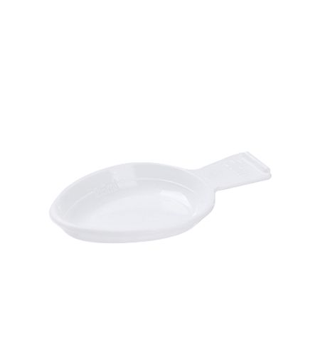 <p>The measuring spoon with a capacity of 5 ml is made of polyethylene (PE) and is presented in white. This product is designed for dosing liquid medicines (syrups, etc.). The measuring spoon has two levels of measurement of drugs: 2.5 and 5 ml.</p> by Pack Store Europe, packstore.eu