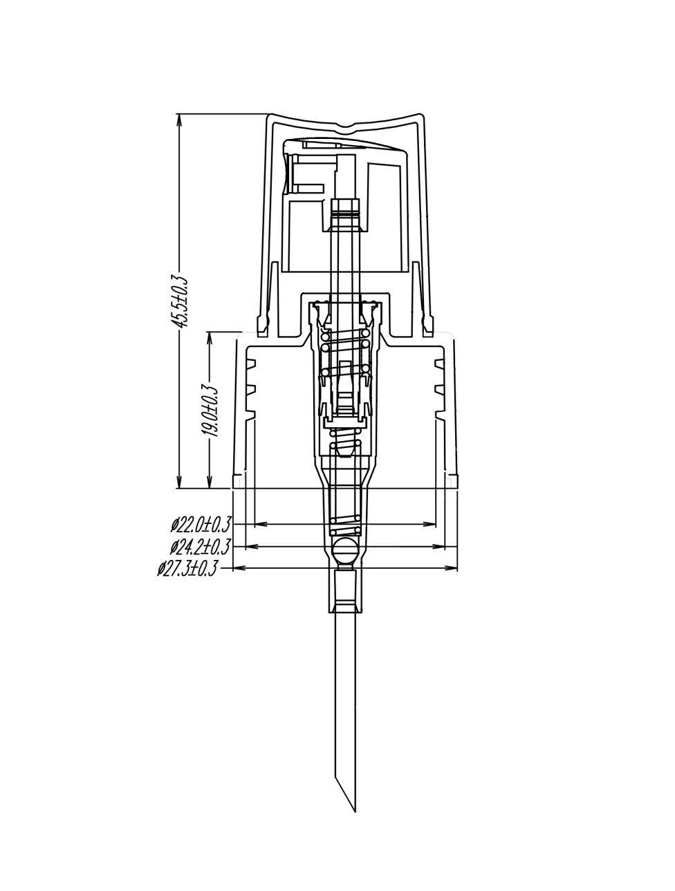 Sprayer CF-M-1 24/410