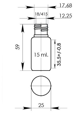 Flacon cosmetic din plastic. Cumpara ambalaje cosmetice in Europa, Romania.