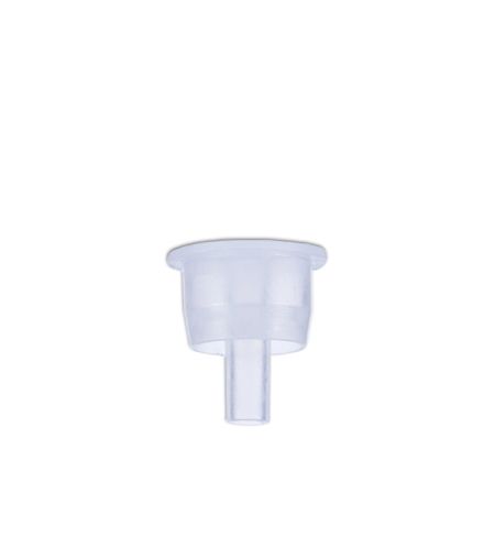 2.2.a.13 .The dropper is made of plastic and is presented in white. Goes together with Cap KF-1. Used for closing off plastic vials designed for various types of drops (not dense texture). Please consider the neck diameter/length (18/415) before by Pack Store Europe, packstore.eu