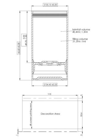 Flacon cosmetic din plastic. Cumpara ambalaje cosmetice in Europa, Romania.