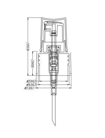 Sprayer CF-M-1 24/410