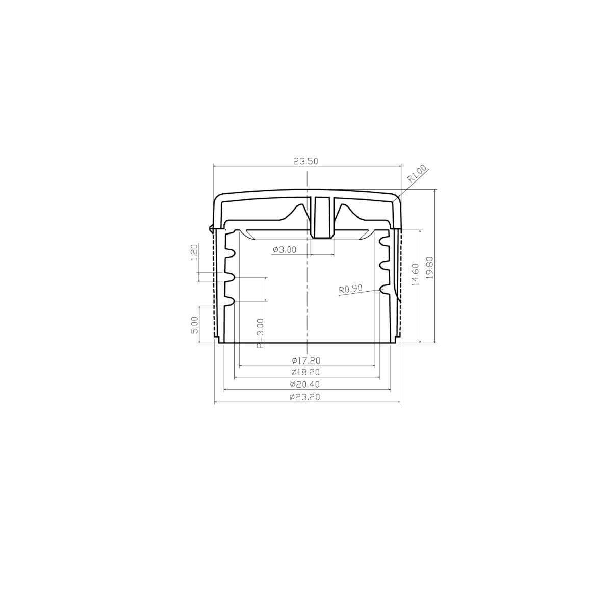 Flip-top SM-FC-04