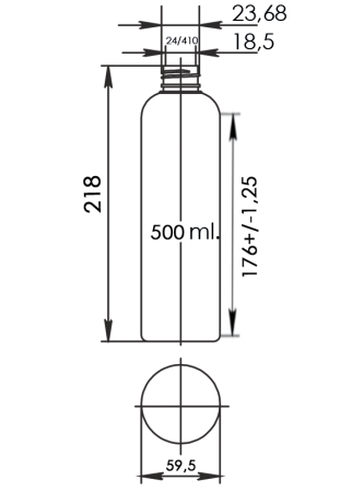 Flacon cosmetic din plastic. Cumpara ambalaje cosmetice in Europa, Romania.