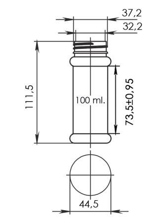 Flacon cosmetic din plastic. Cumpara ambalaje cosmetice in Europa, Romania.