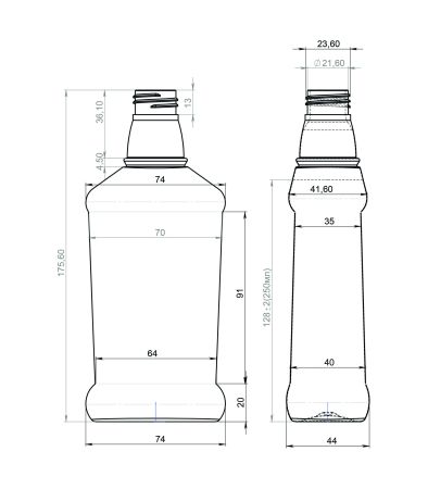 Flacon cosmetic din plastic. Cumpara ambalaje cosmetice in Europa, Romania.
