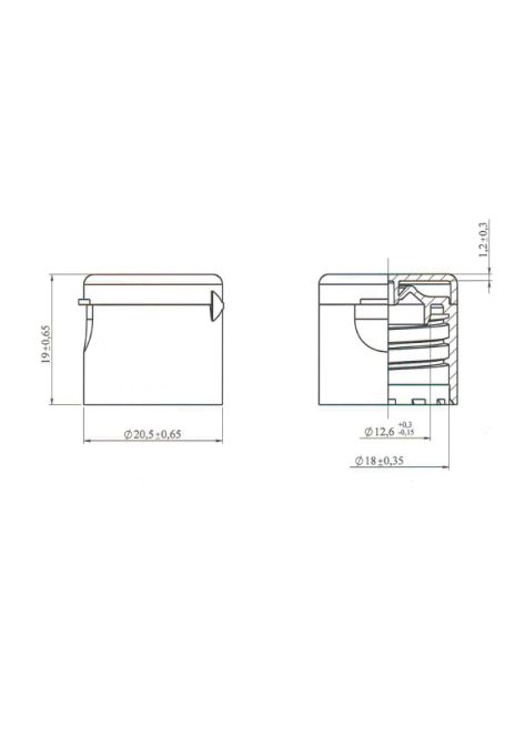 Flip-top K6/NF-18